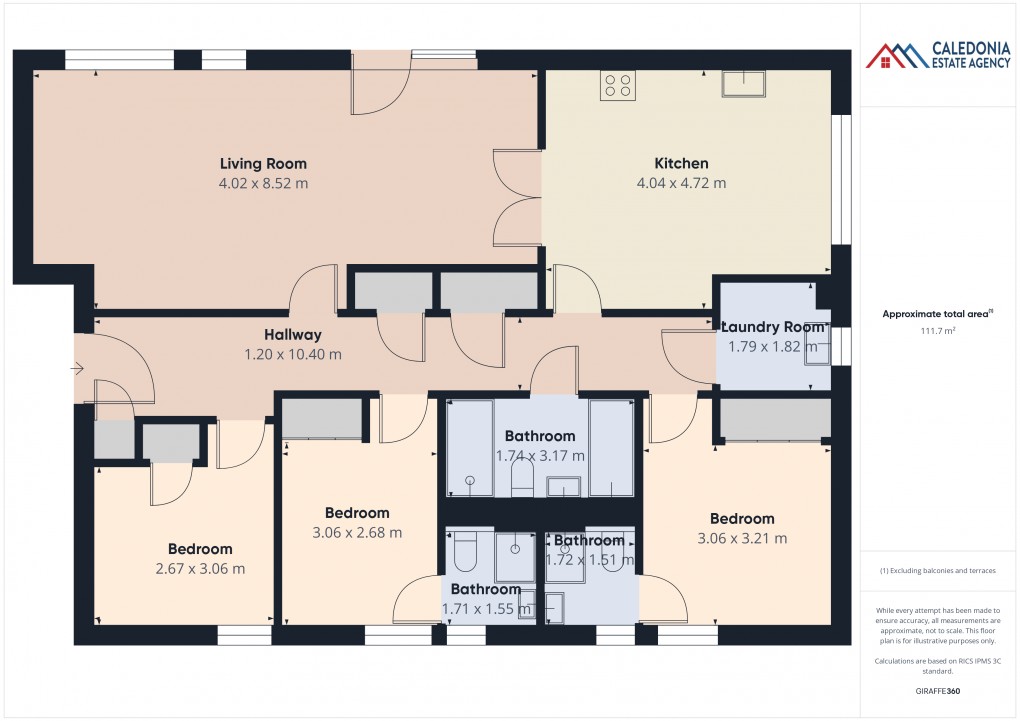 Floorplan for 10 Caledonia Place, ** NEW PRICE **, Aviemore