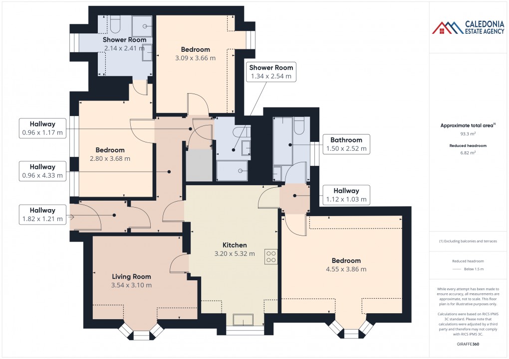 Floorplan for 3 Craigview, Deshar Road, Boat of Garten