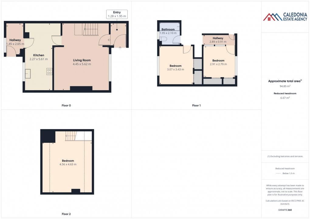 Floorplan for 30 Cairngorm Avenue, Grantown-on-Spey