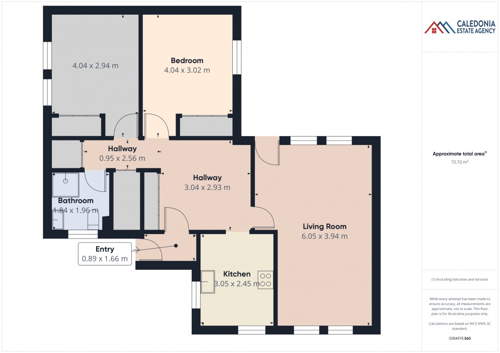 Floorplan for 35 Dulaig Court, Grantown-on-Spey