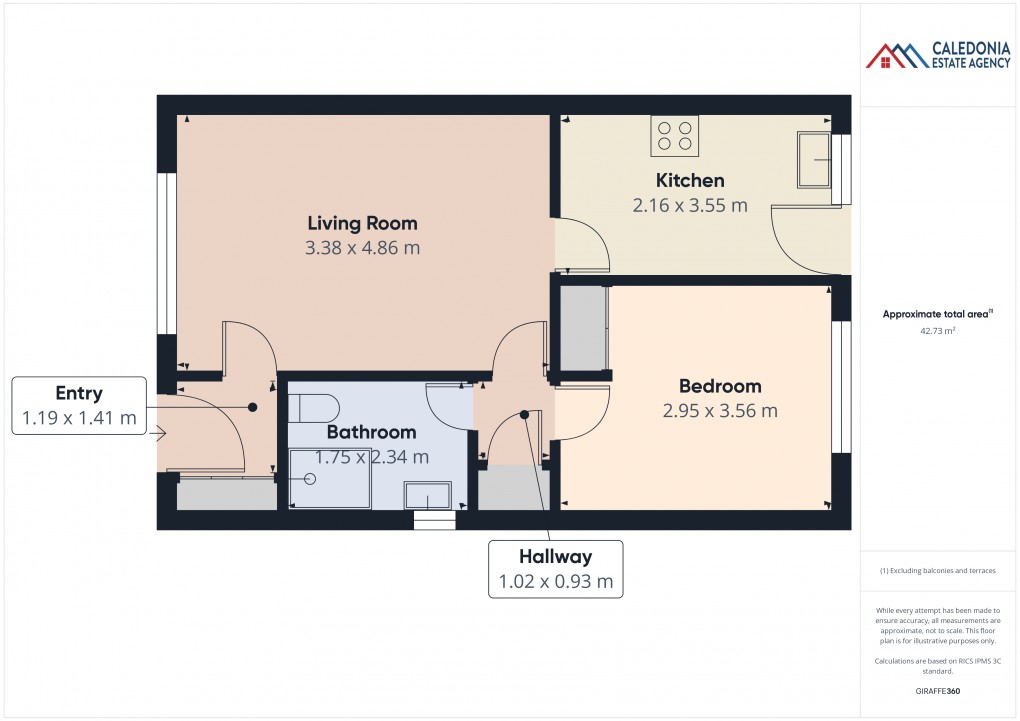Floorplan for 3 Spey Avenue, Aviemore