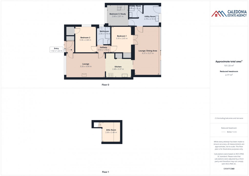 Floorplan for 20 Corrour Road, Aviemore