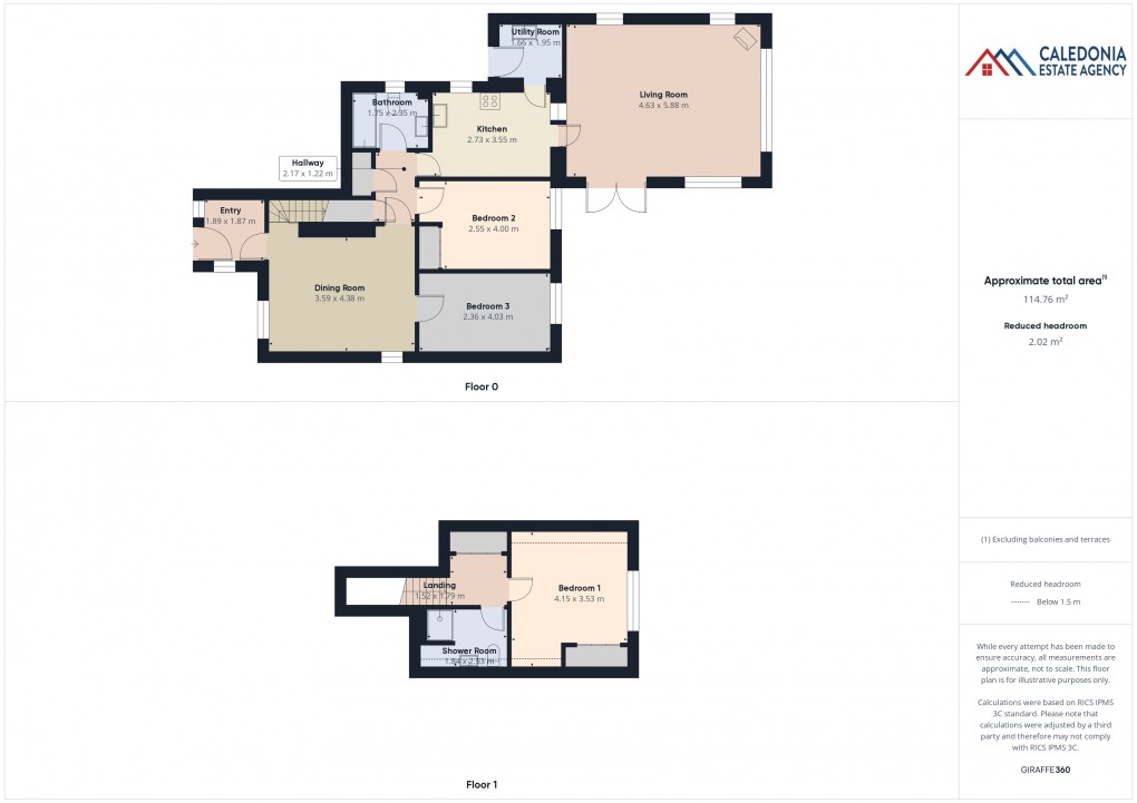 Floorplan for 9 Beinn Ghuilbinn, Aviemore