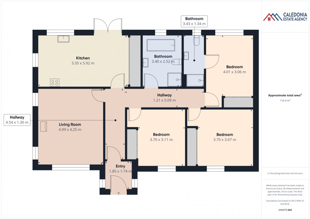 Floorplan for 3 Auchroisk Place, Cromdale, Grantown-on-Spey