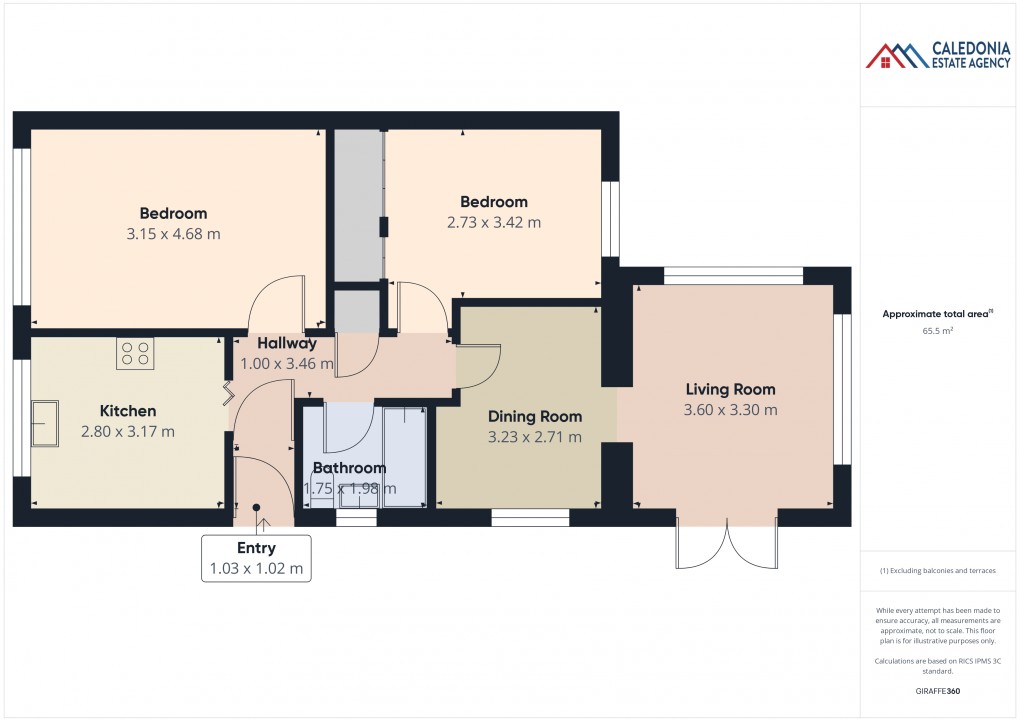 Floorplan for 33 Croila Road, Kingussie