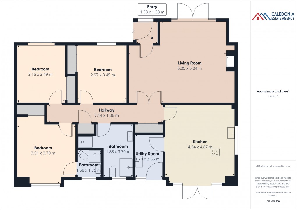 Floorplan for 18 Allt Mor, Aviemore