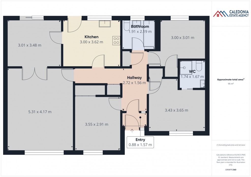 Floorplan for 11 St. Columba Road, Newtonmore
