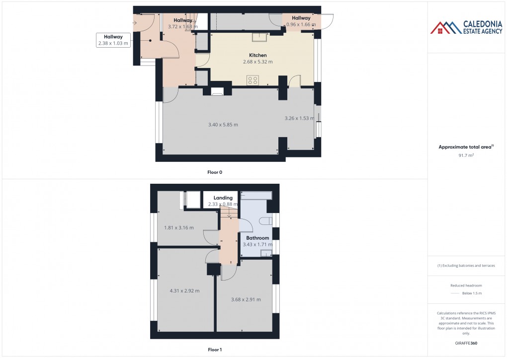 Floorplan for 62 Milton Park, Aviemore