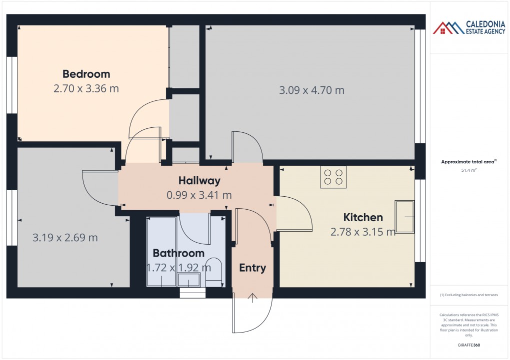 Floorplan for 11 Hillside Avenue, Kingussie