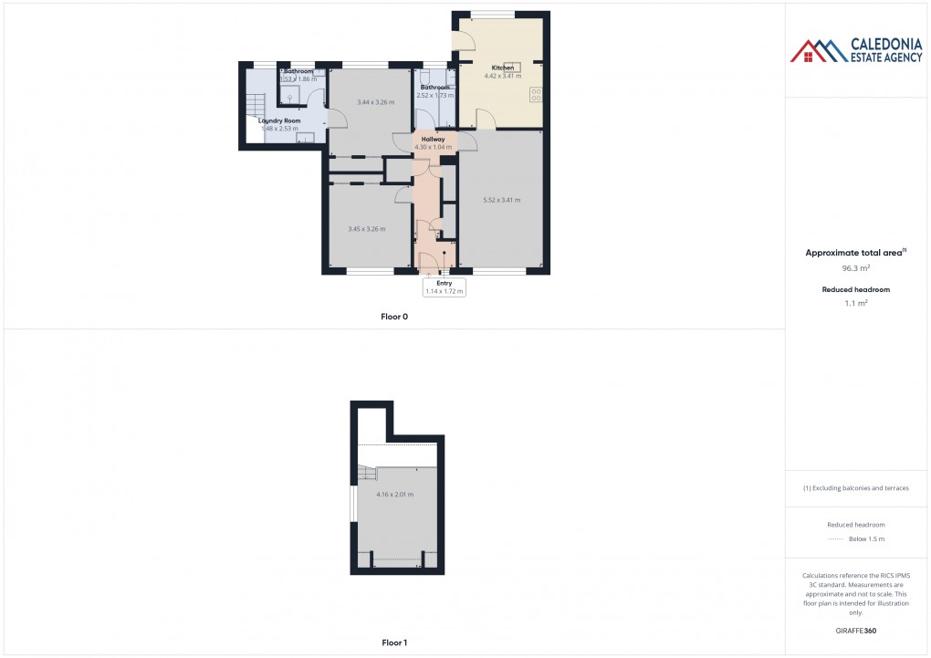 Floorplan for Hillfoot, Insh, Kingussie
