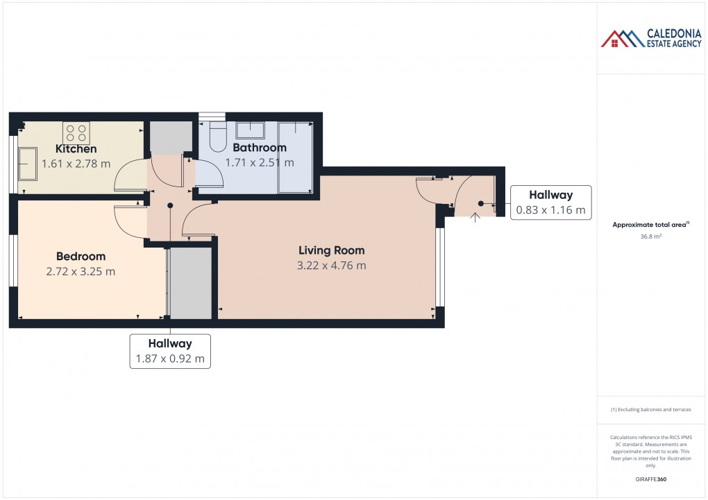 Floorplan for 41 Corrour Road, Aviemore