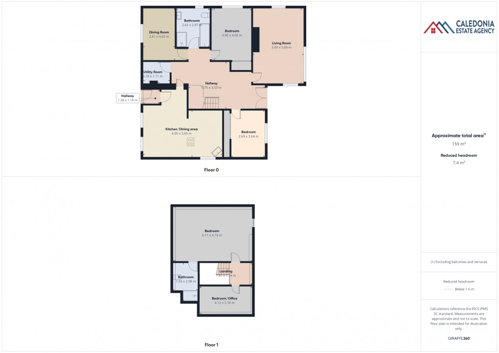 Floorplan for Beechwood House, Woodside Avenue, Grantown-on-Spey