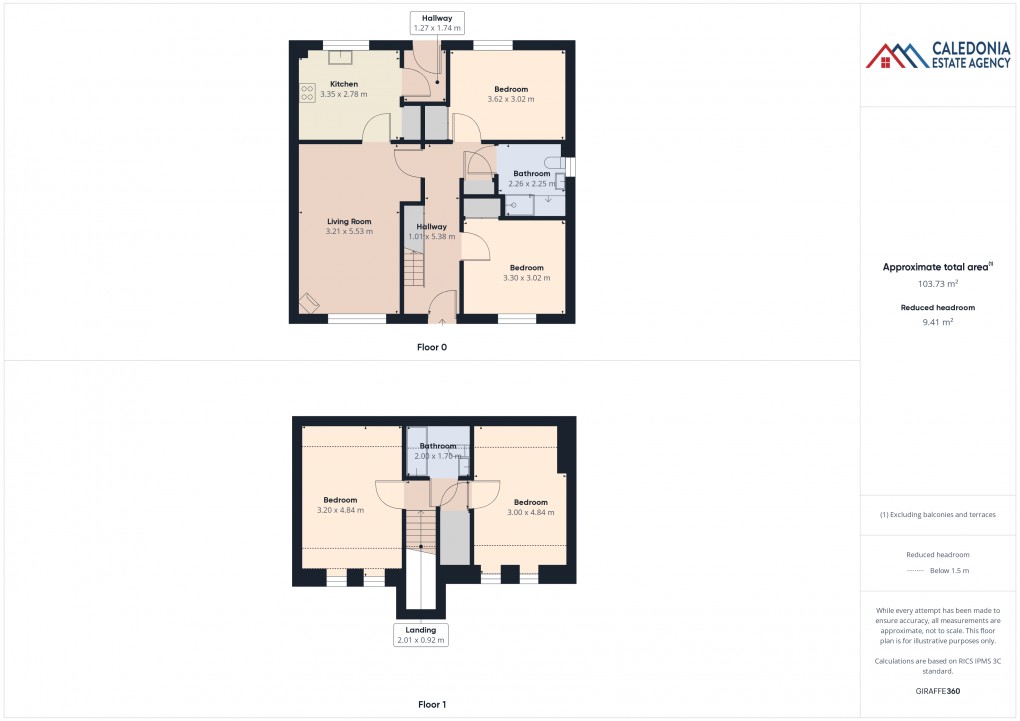 Floorplan for 14 Ionad Macaonghais, Aviemore