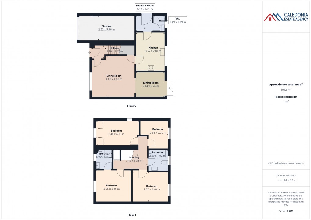 Floorplan for 2 Beinn Ghuilbinn, Aviemore