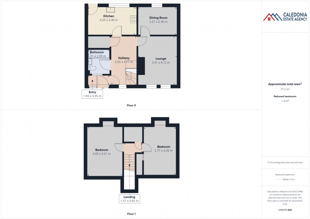 Floorplan for 27 Strathspey Avenue, Aviemore