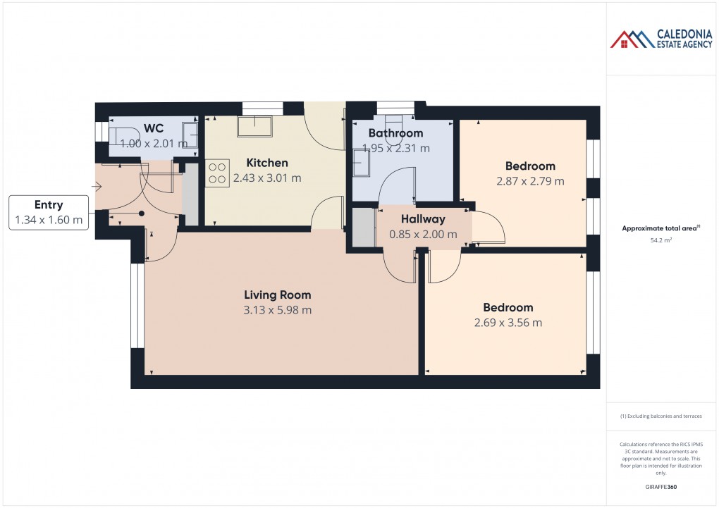 Floorplan for 119 Dalnabay, Silverglades, Aviemore