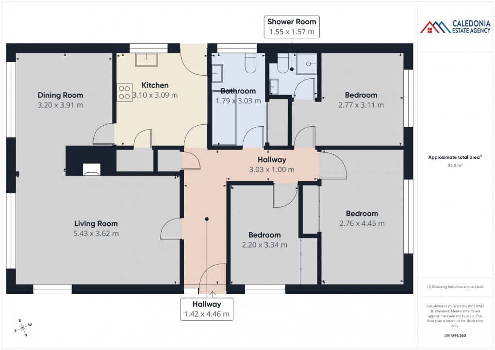 Floorplan for 2 Muirton, Aviemore