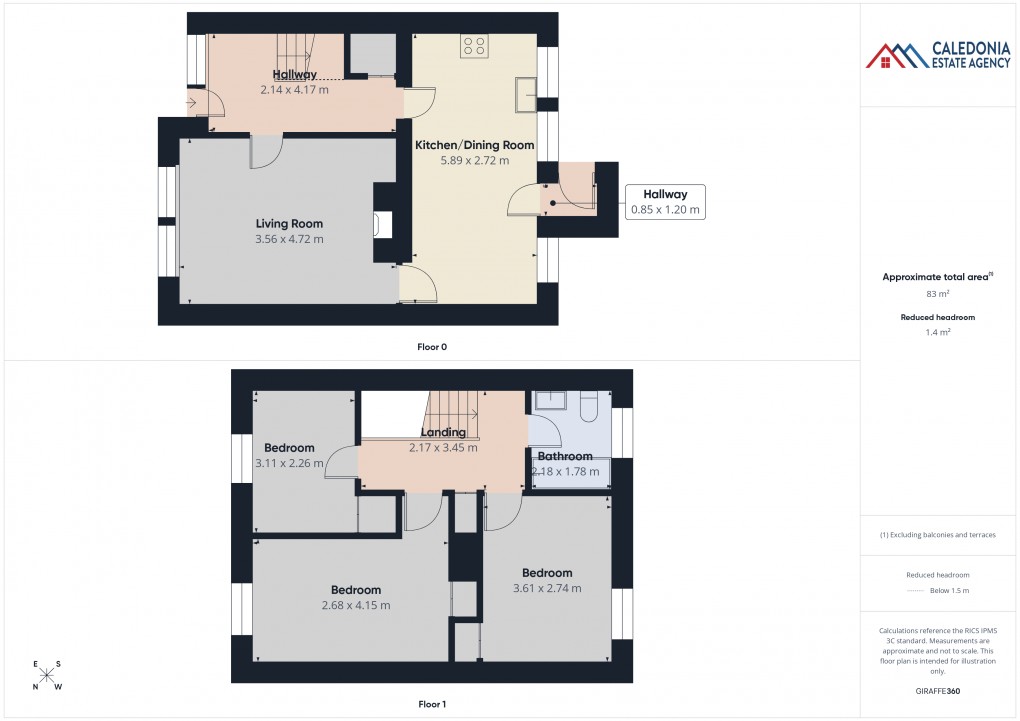 Floorplan for 30 South West High Street, Grantown-on-Spey