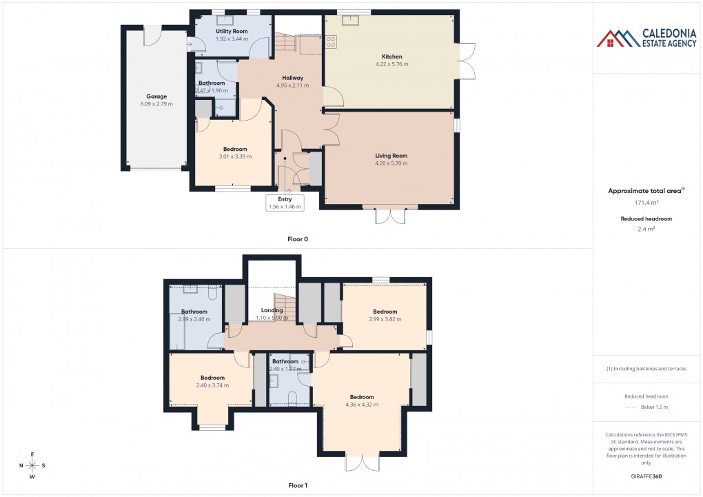 Floorplan for 9 Mitchell Road, Aviemore **CLOSING DATE MONDAY 16TH MARCH @ 12PM**
