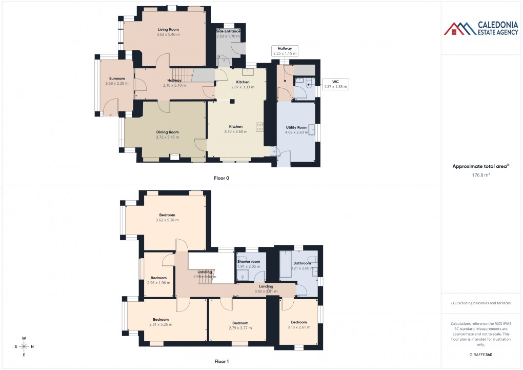 Floorplan for Old Dunmore, Station Road, Newtonmore