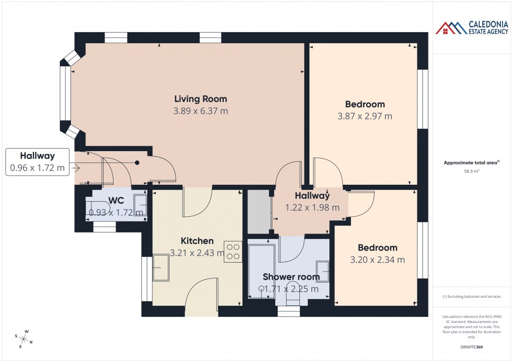 Floorplan for 137 Dalnabay, Silverglades, Aviemore