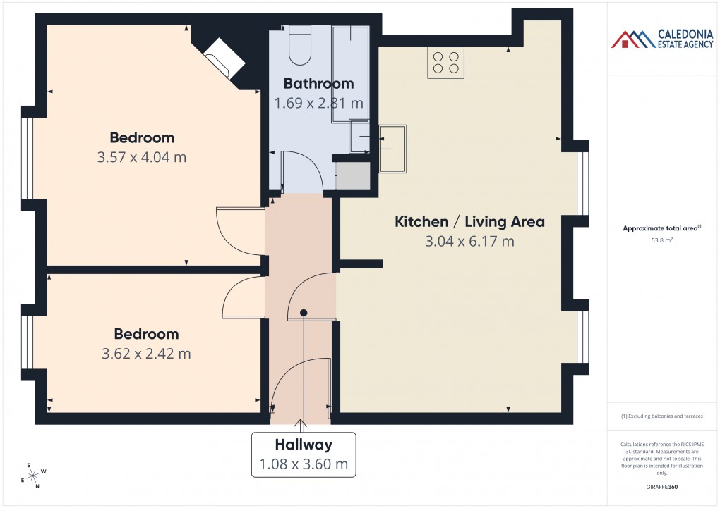 Floorplan for 6 High Terrace, Boat of Garten