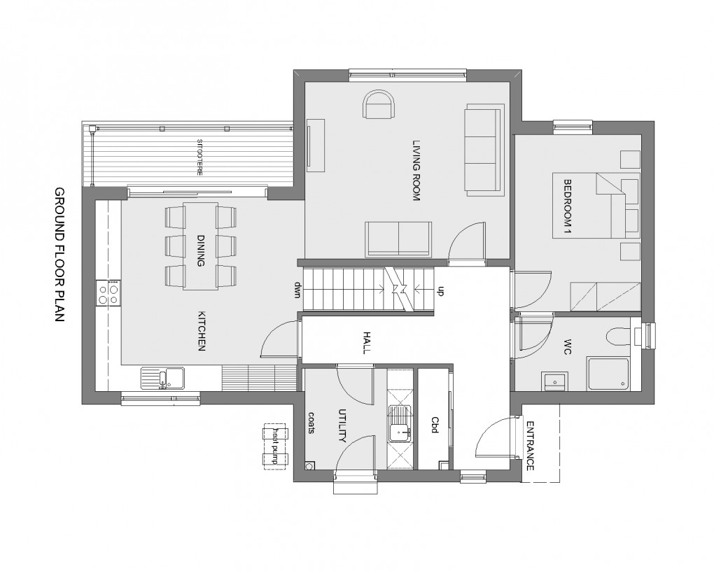 Floorplan for 5 Achantoul Court, Aviemore