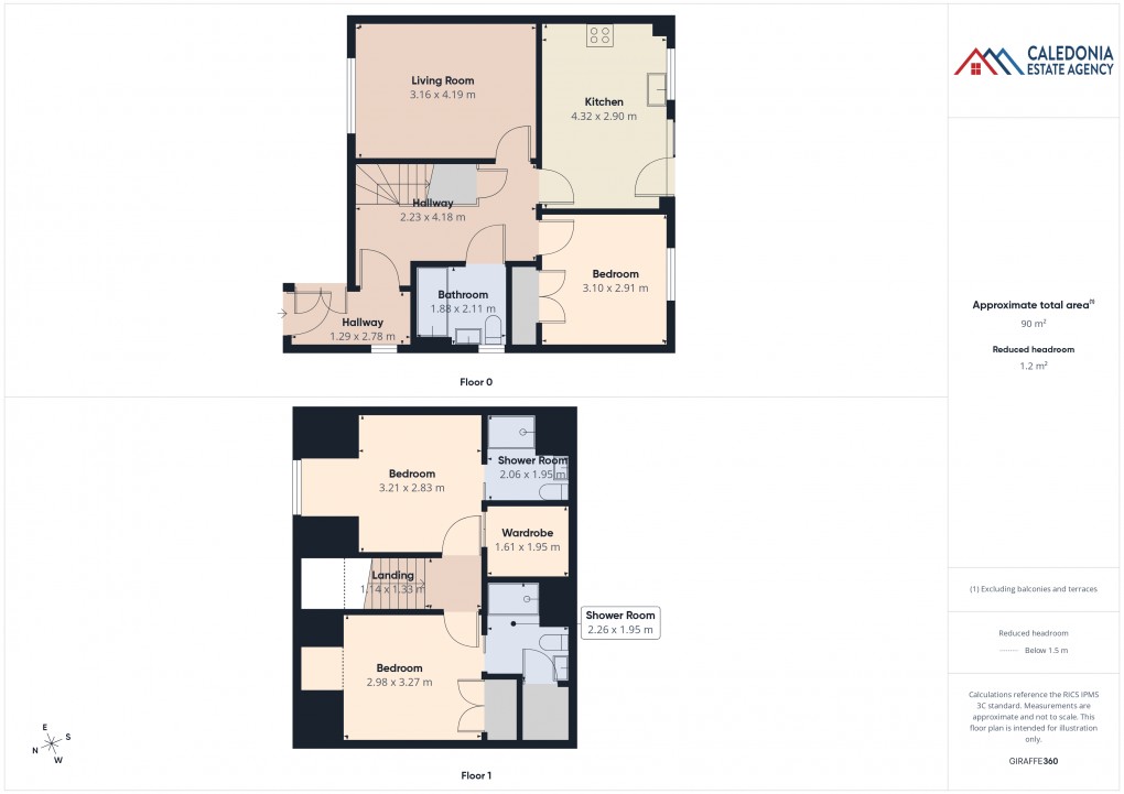 Floorplan for 3 Osprey Drive, Boat of Garten