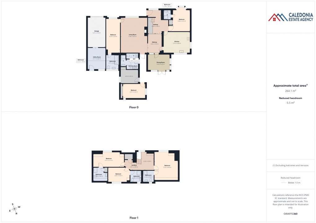 Floorplan for Dunroamin, Craig Na Gower Avenue, Aviemore