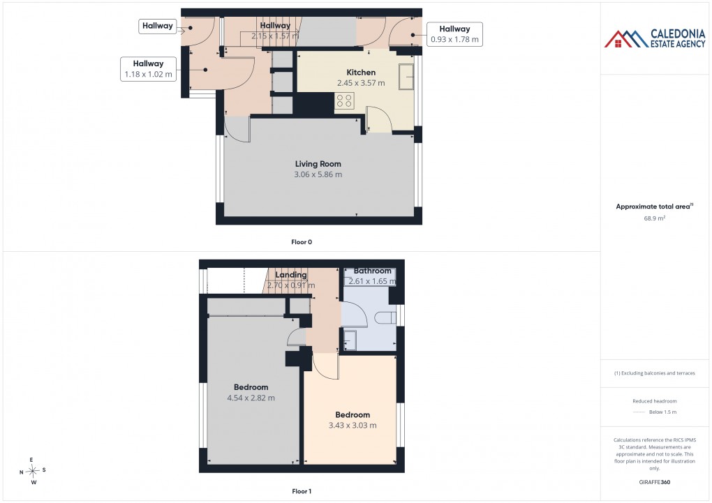 Floorplan for 44 Milton Park, Aviemore