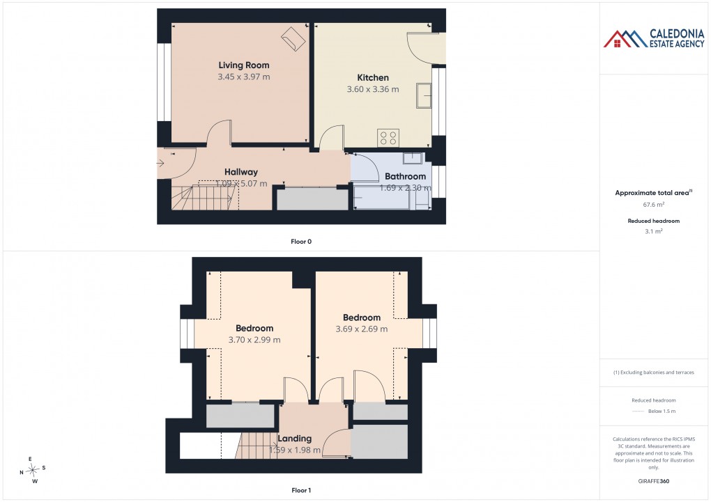 Floorplan for 15 Braeriach Court, Aviemore