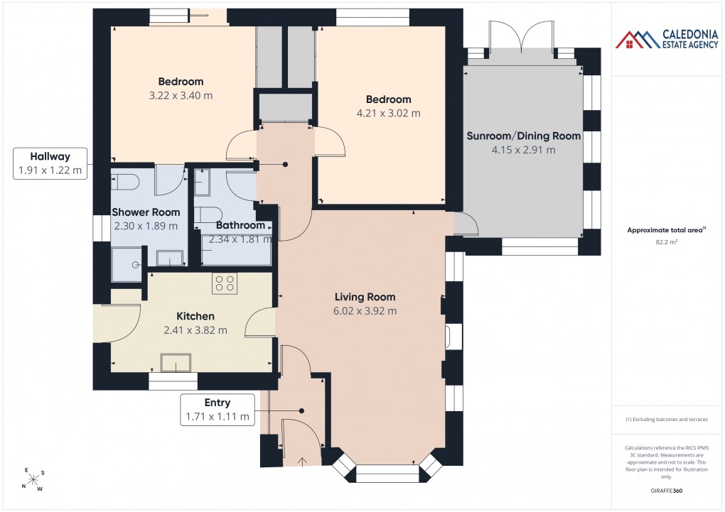 Floorplan for 158 Dalnabay, Silverglades, Aviemore