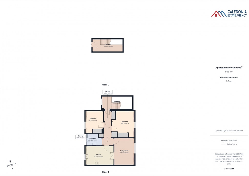 Floorplan for 8 Granish Way, Aviemore